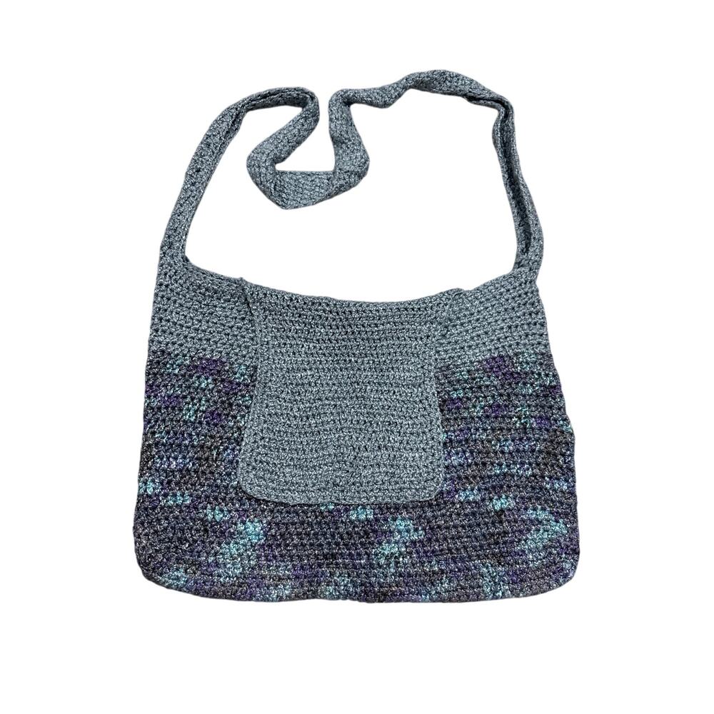 90s inspired handmade crochet cross
Body messenger bag